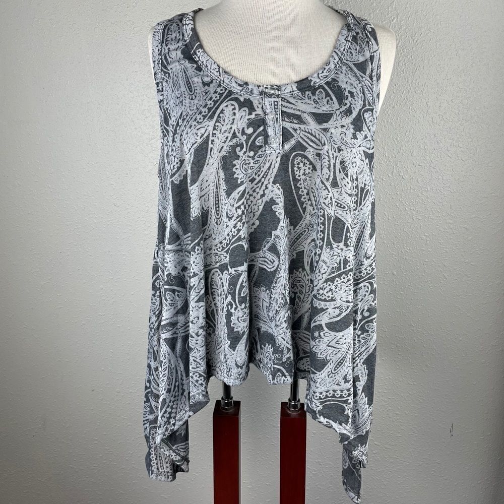 Discreet Tunic Style Tank Top Size XL EUC